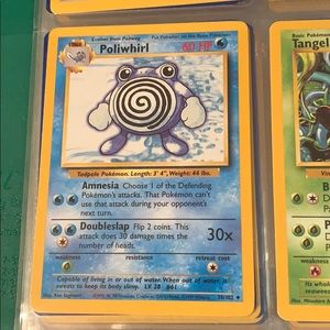 Poliwhirl 1999 Pokémon card